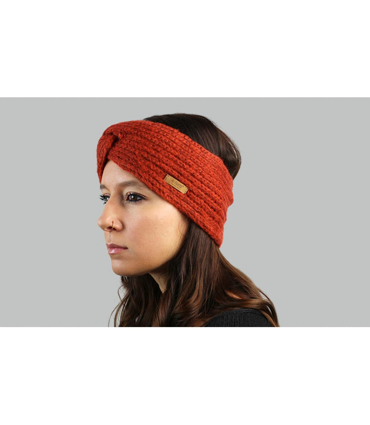 Barts oranje hoofdband Desire Headband rust